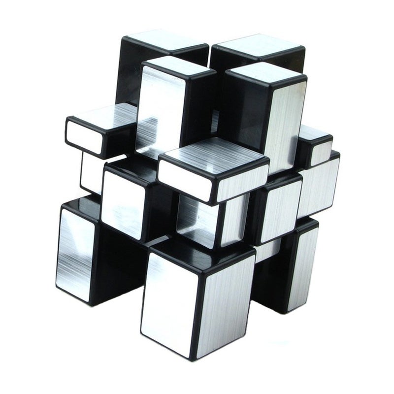 TANCH Mirror Speed Magic Cube 3X3 Puzzle for Children & Adults Kids Silverâ€¦ - Image 4
